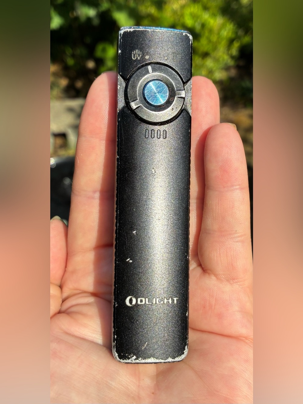 🔦 OLIGHT Black Arkfeld UV Pocket Light